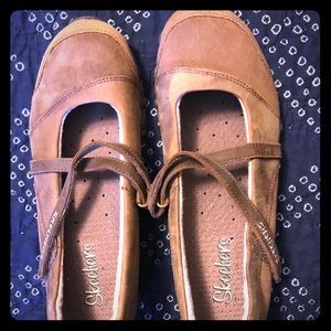 Skechers new strappy slip ons